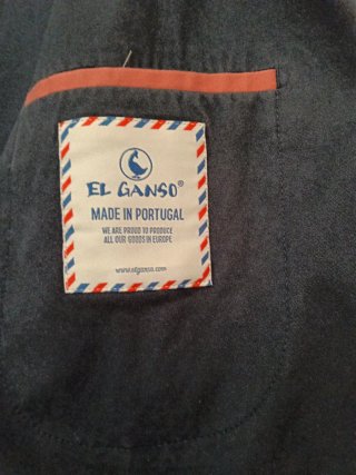 Americana Ganso Azul