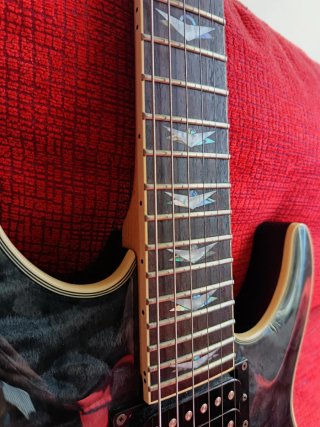 Schecter Omen Extreme-6 FR See-thru Black
