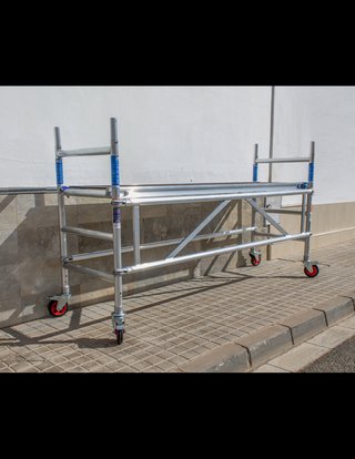 Plataforma de trabajo READY PLUS 75x250