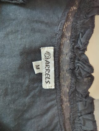 Blusa plumeti negra M