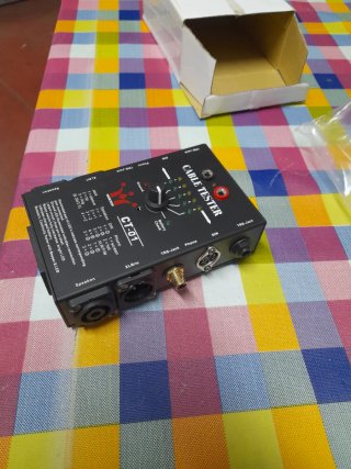 Comprobador de Cables MUSICSOM CT-01