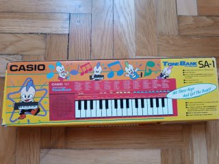 Teclado Casio SA-1 Vintage Tone Bank
