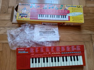 Teclado Casio SA-1 Vintage Tone Bank