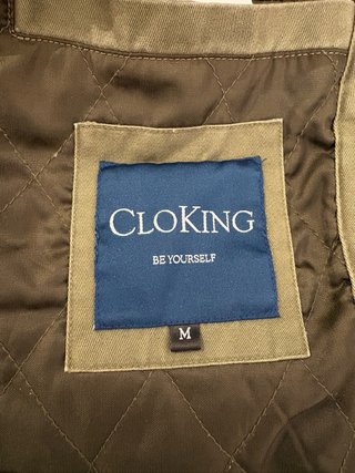 Abrigo Cloking Verde - Talla M- Algodón 100%