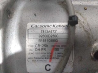 COMPRESOR AIRE ACONDICIONADO Mitsubishi