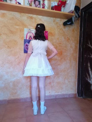 Vestido blanco de ceremonia