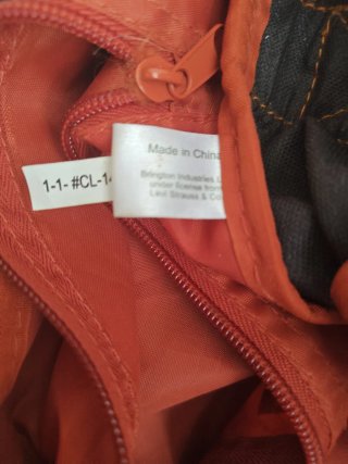 Bolso Tejano Levi's Negro