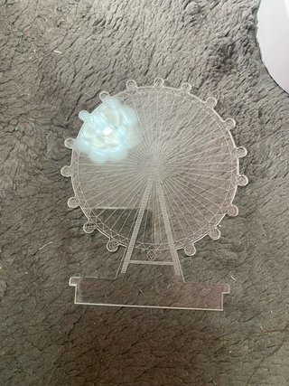 Lámpara Noria Acrílico