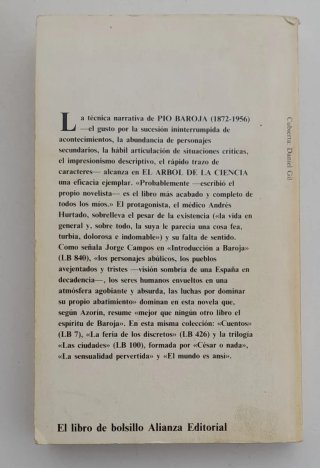El Arbol De LA Ciencia (El Libro de bolsillo ; ...