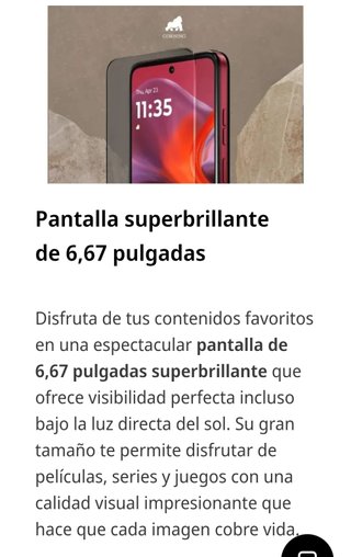 Móvil Motorola Moto G05 Azul Marino