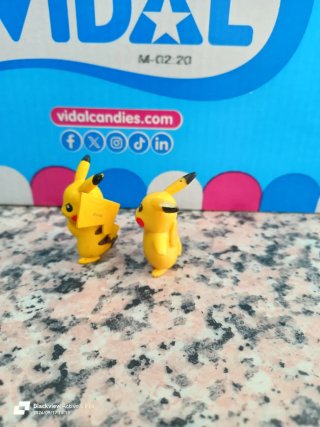 Pack 2 Figuras Vintage Pokémon Pikachu Original