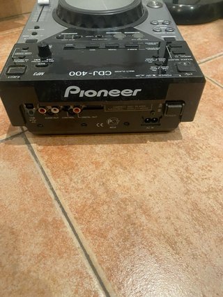 Pioneer CDJ-400 Reproductor DJ Plata