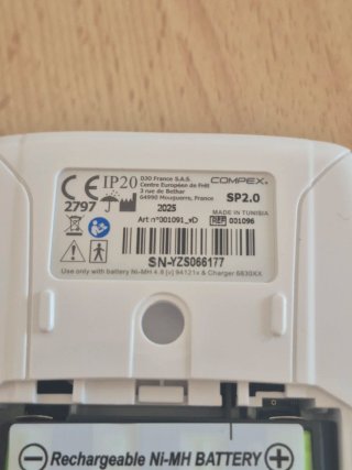 Compex SP2.0 Negro