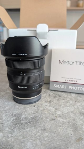 Tamron 20-40mm f/2.8 Di III VXD Sony E + Filtro