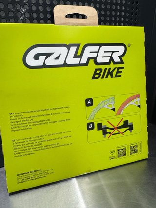 Discos Galfer 160/140mm Center Lock