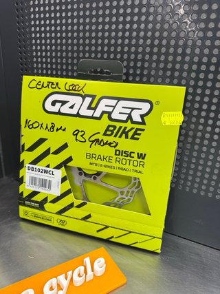 Discos Galfer 160/140mm Center Lock