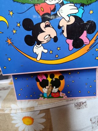Caja Música Joyero Disney Minnie Mickey
