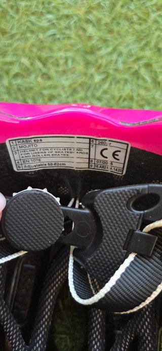 Casco Kask Mojito Blanco y Rosa