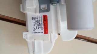 Válvula desagüe lavadora Samsung Ecoblue