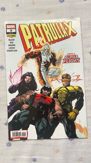 Comic de marvel los lei una vez y los guarde