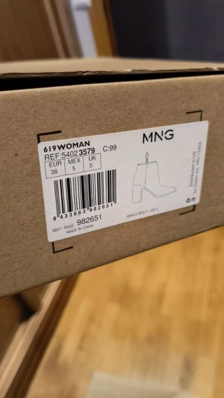 Sandalias Mango Beige