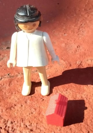 Casa de muñecas compatible con Playmobil