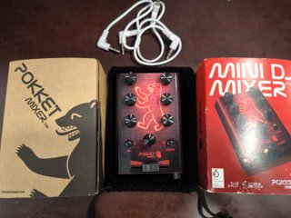 Mini Mezclador DJ Pokket Mixer