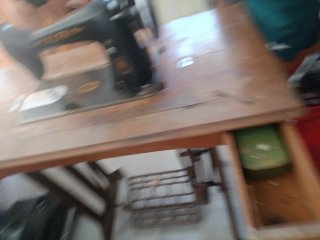 Máquina de coser Alfa antigua