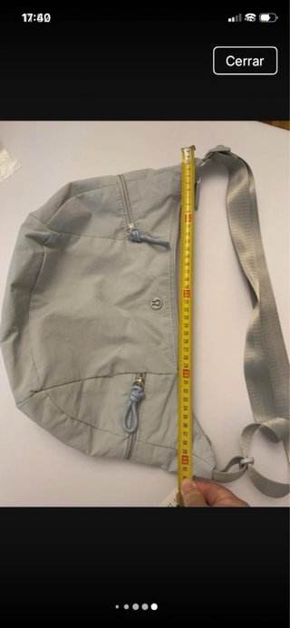 Bolso bandolera azul claro
