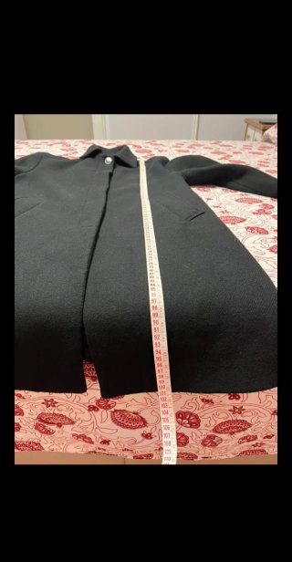 Cappotto nero da donna