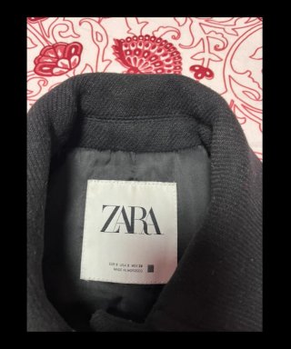 Cappotto nero da donna