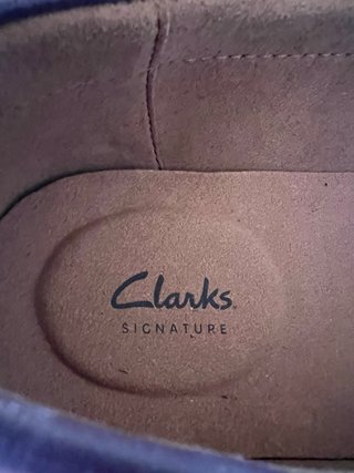 Mocasines Clarks Signature Piel Marrón Burgundy 46
