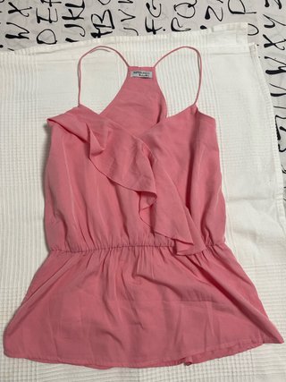 Blusa rosa SuiteBlanco talla M