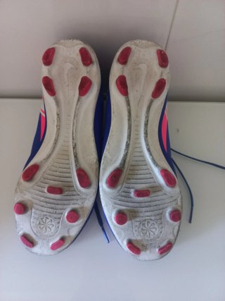 Zapatillas de fútbol Nike Tacos Azul Rosa