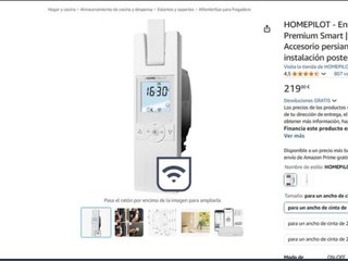 HOMEPILOT Rollotron Enrrollador Cinta