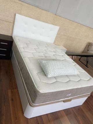 Base Cama Canapé Abatible Blanca