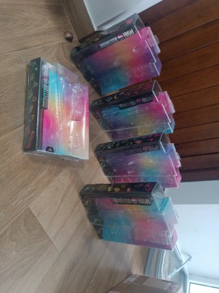 Lote 5 Cajas Monster High G3 Wave 2