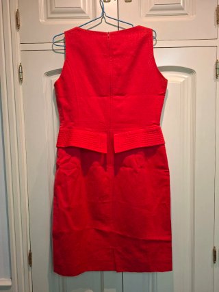 Vestido Purificación García Rojo Talla 44