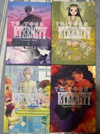 pack cuatro primeros numeros de to your eternity