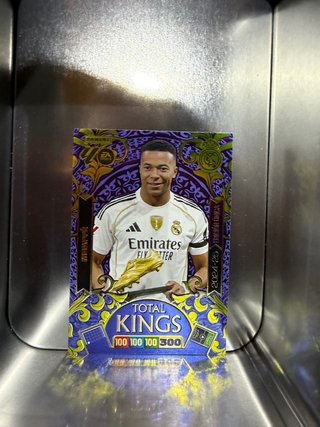 Carta Total Kings Mbappé Bota de Oro
