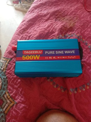 Inversor Pure Sine Wave 500W 12V/24V