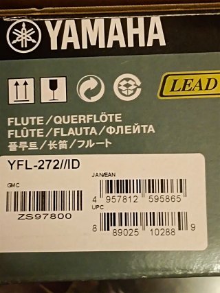 Flauta travesera Yamaha con estuche