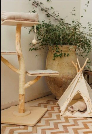 Árbol rascador para gatos