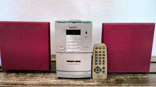Sony CMT-ED1 Hi-Fi altavoces y mando