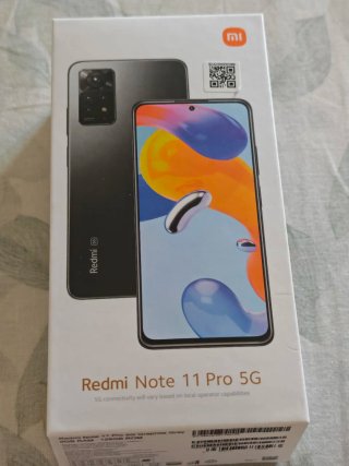 Xiaomi Redmi Note 11 Pro 5G Negro.