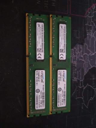 2x Crucial 8GB DDR3L RAM Módulos