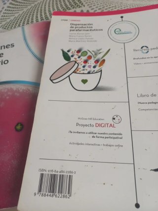 Pack libros de farmacia en buen estado