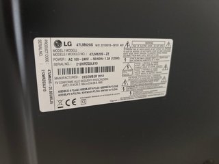 TV LG 47” Full HD Smart TV 3D
