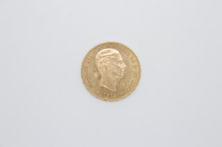 Moneda de Oro 25 Pesetas 21,6K (7-619)