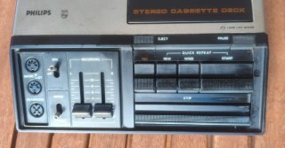 Platina Cassette Philips N2501/00 Vintage reparar